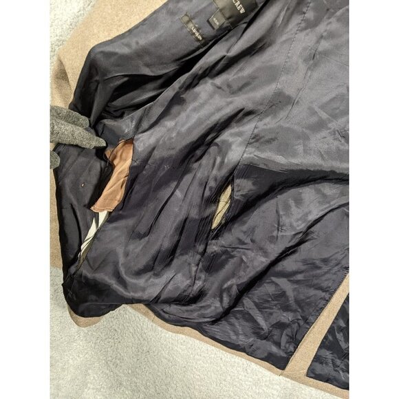 J Crew Ludlow Topcoat Mens 40R Wool & Cashmere Overcoat Long Coat - Picture 4 of 16